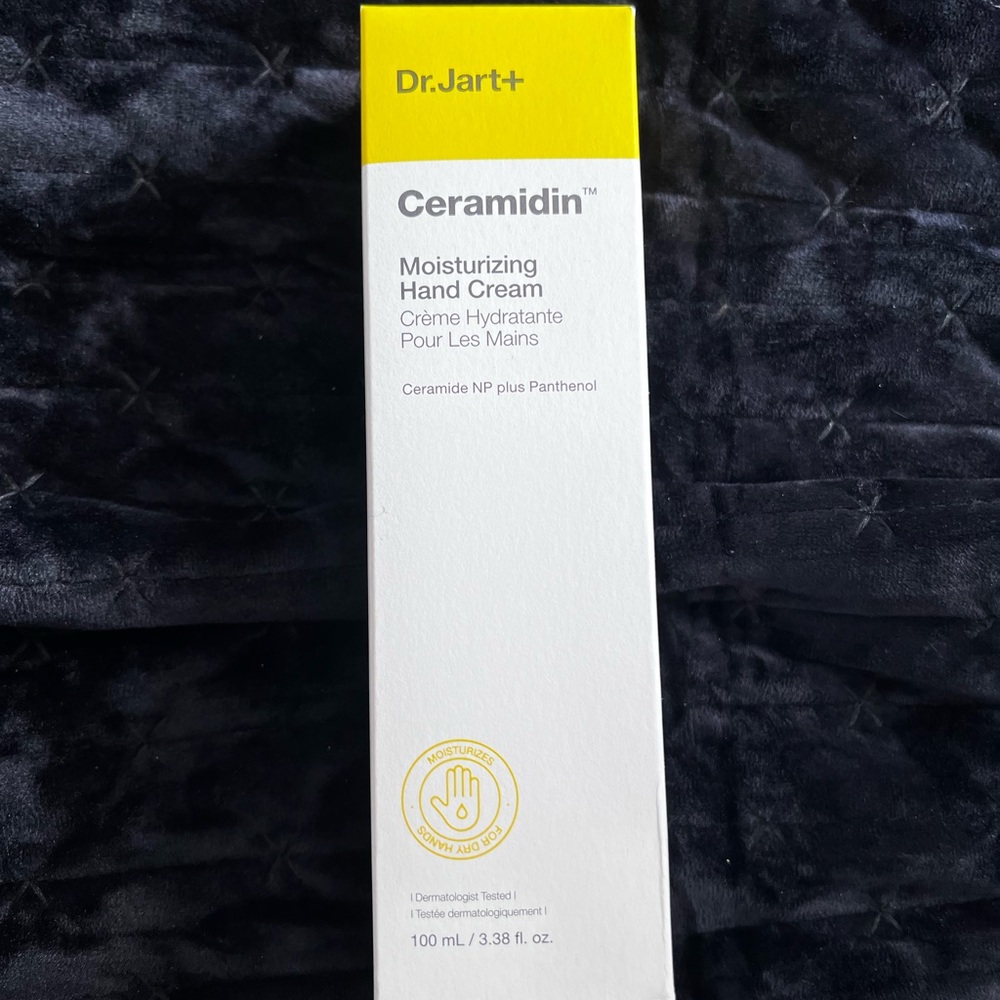 Dr. Jart+ Ceramidin Hand Cream - White and Yellow